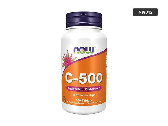 Now Vitamin C 500 100 Tablets